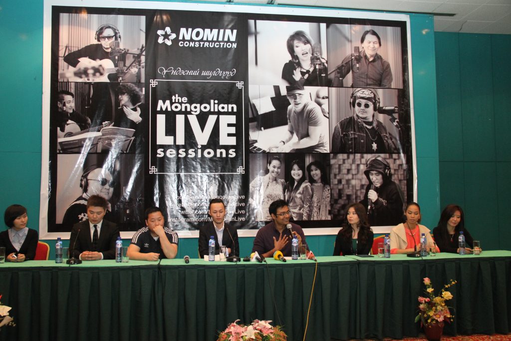 “The Mongolian Live Sessions” төсөл нээлтээ хийлээ